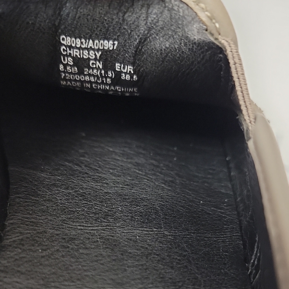 Coach Chrissy Snake Tan and Brown Slip-On Sneakers Q8093 8.5B - Picture 3 of 8